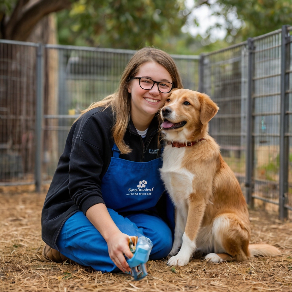 animal shelter volunteer