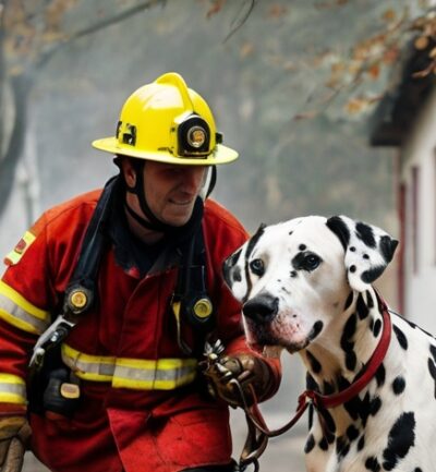 Dalmatians Associated with Firefighters