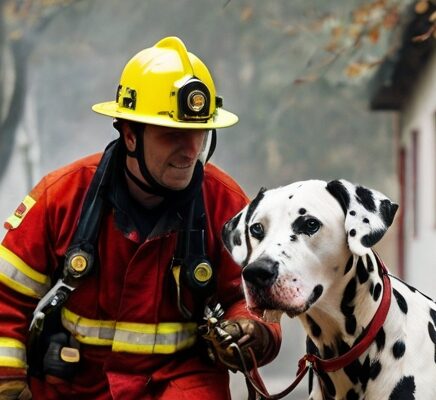 Dalmatians Associated with Firefighters