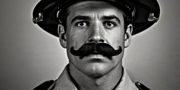 Fireman Mustache