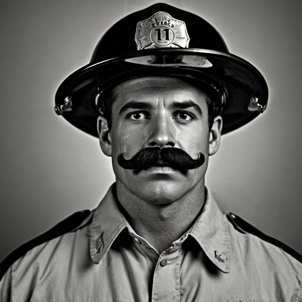 Fireman Mustache