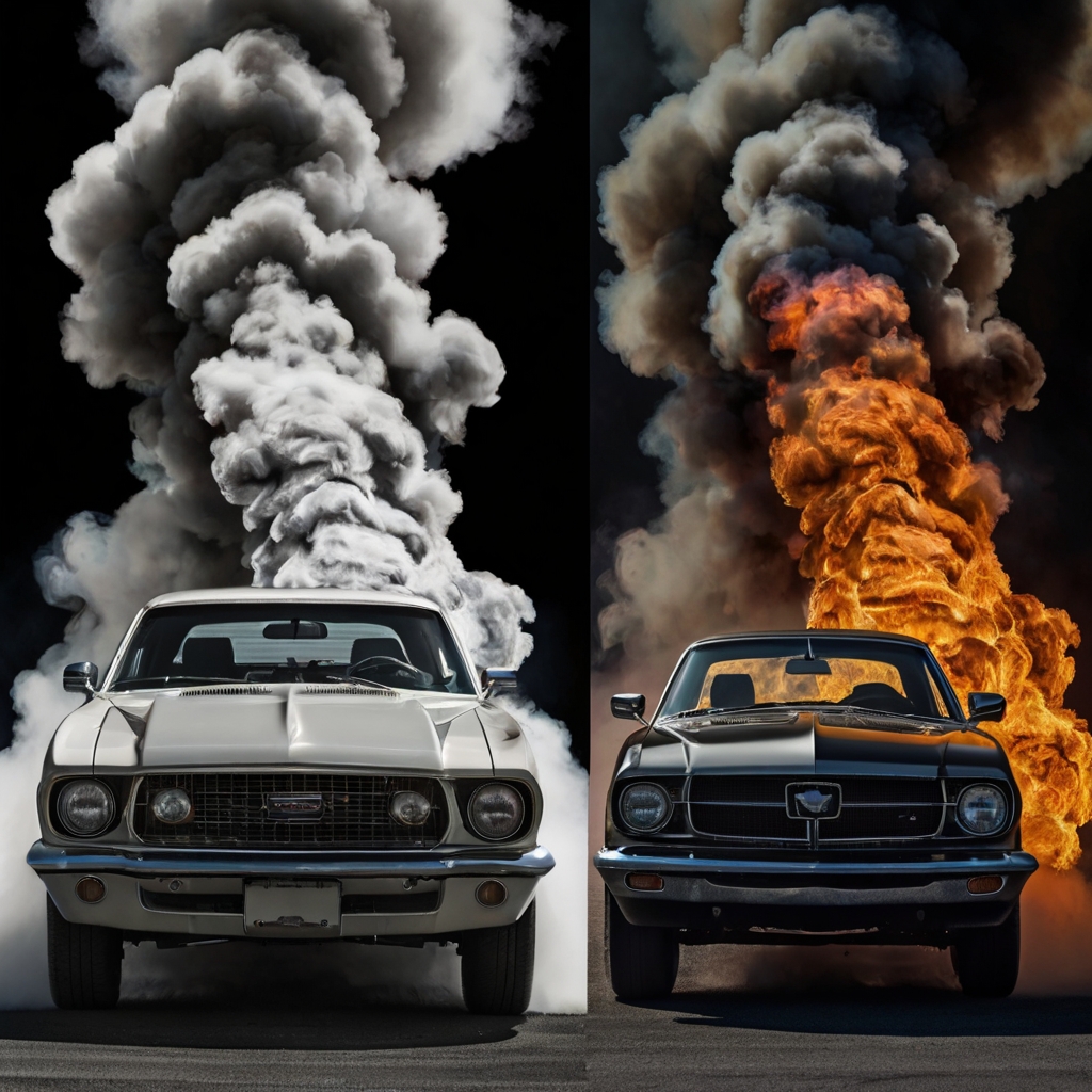 White Smoke vs Black Smoke