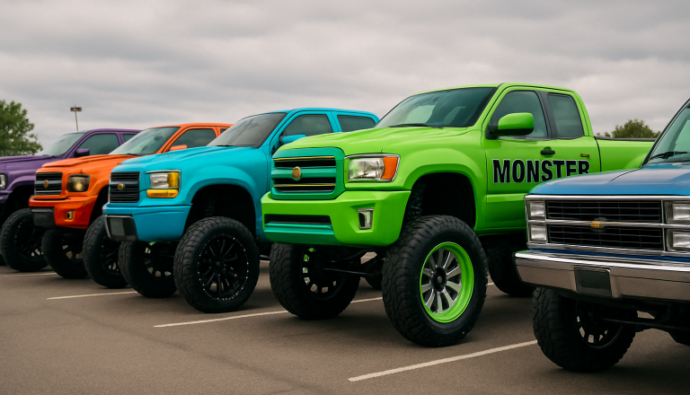 custom pickup trucks