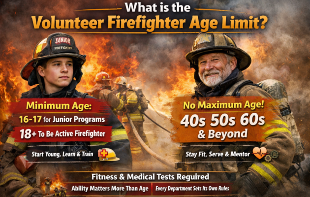 how old can a firefighter be?