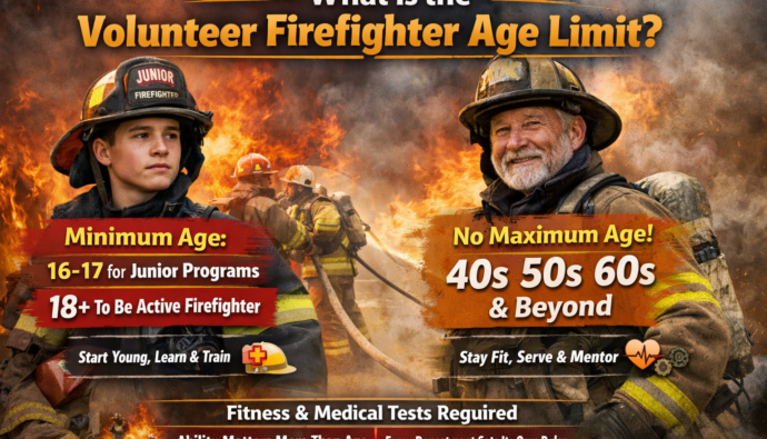 how old can a firefighter be?