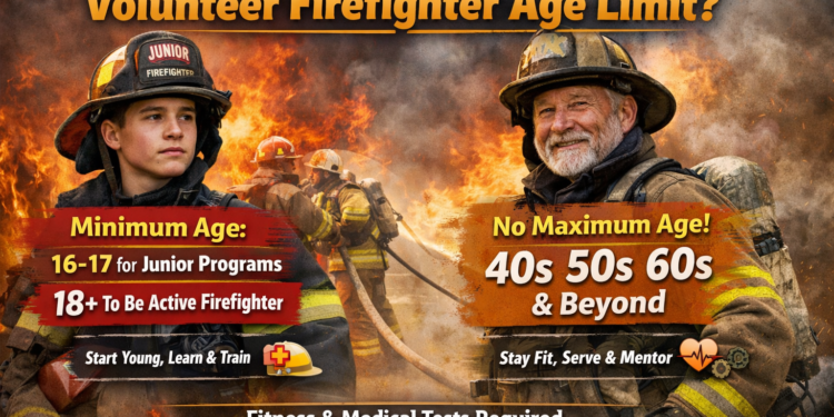 how old can a firefighter be?