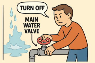 plumbing emergency steps