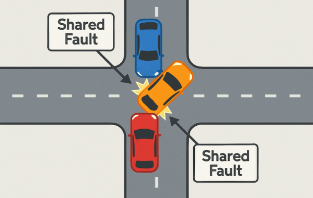shared fault in accidents