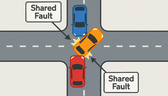 shared fault in accidents